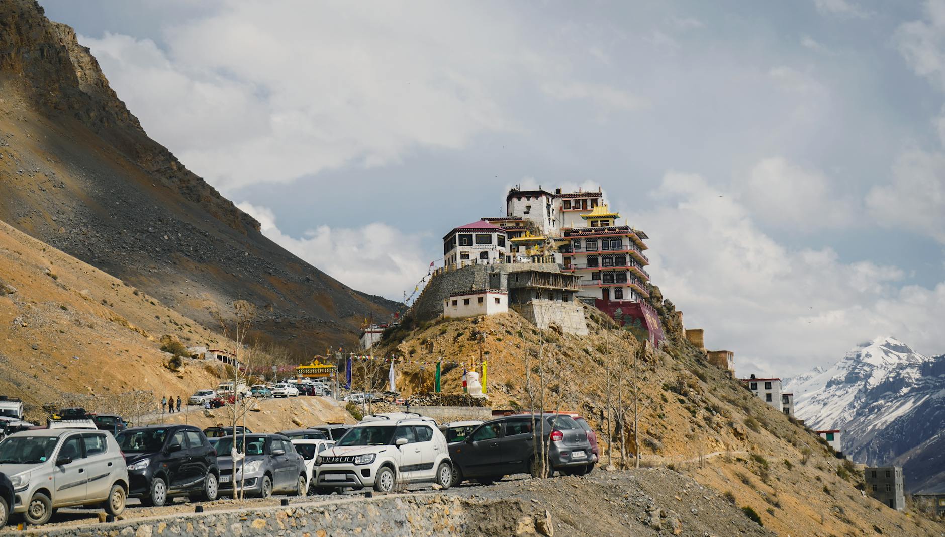 Stunning Spiti Valley travel tourism destination landscape featuring Key Monastery and snow-capped peaks in June 2026 by Himsahya Holidays